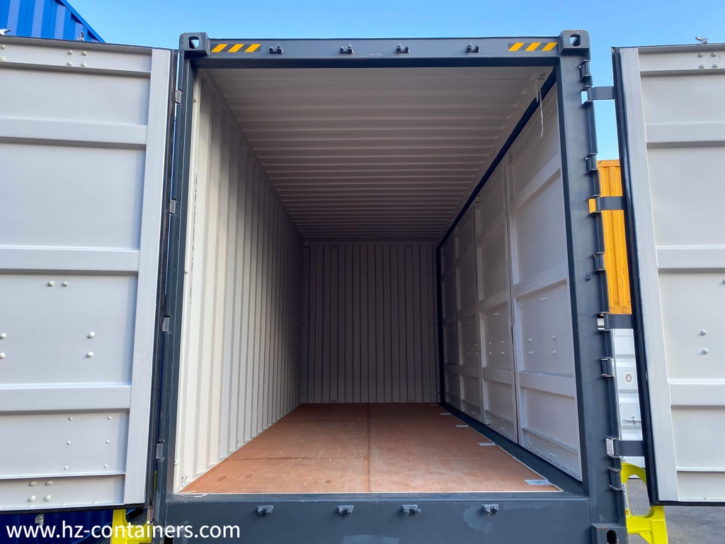 ConFoot container legs for decoupling delivery and unloading